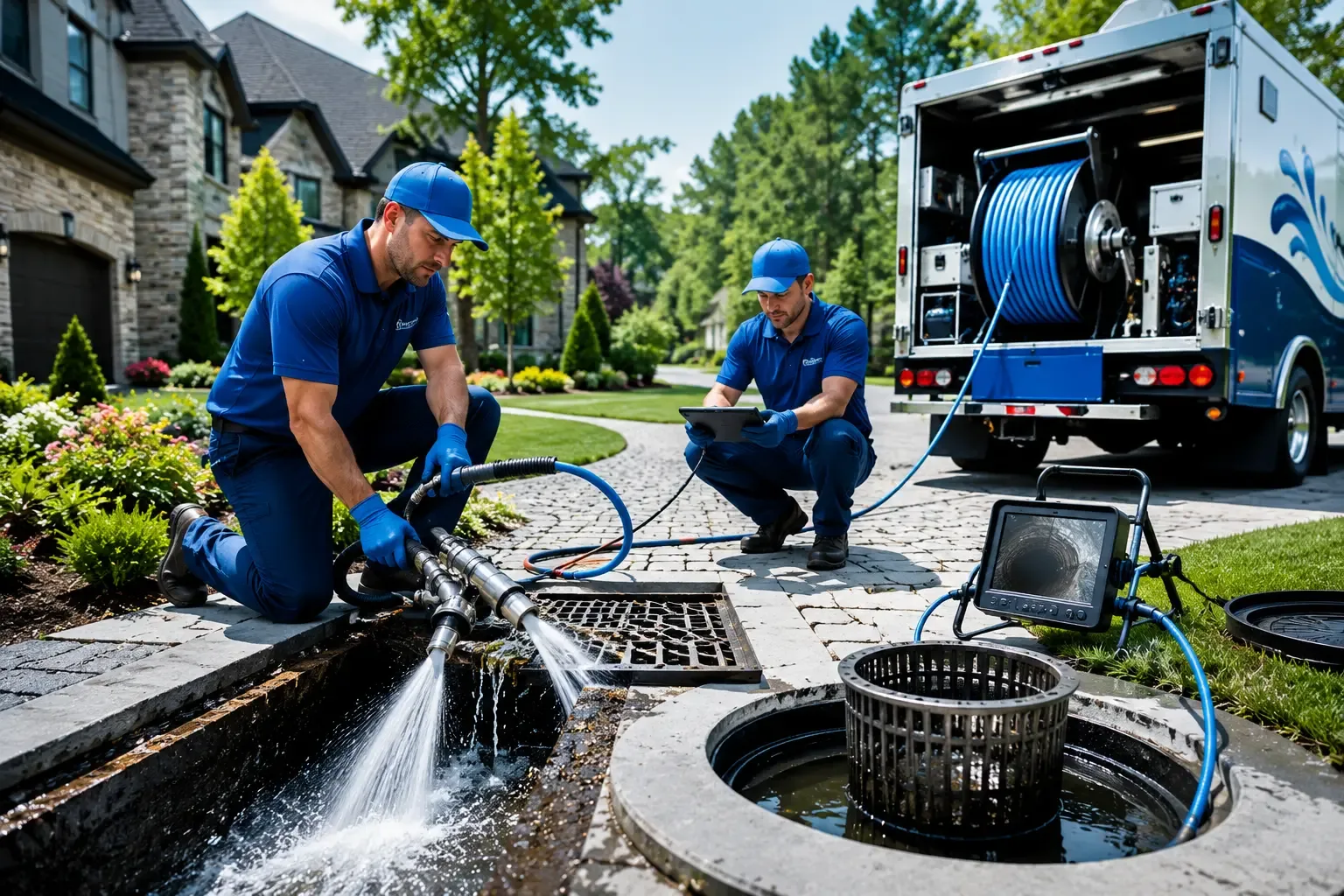 Local outdoor drain cleaning professionals in Quinlan, TX
