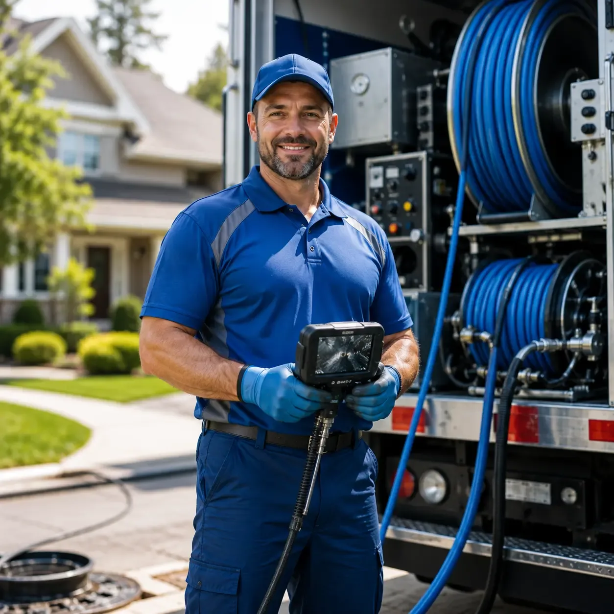Local outdoor drain cleaning specialists in Quinlan, TX